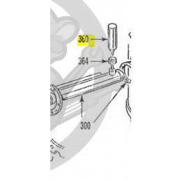 040166 ANODE MAGNESIUM D26 L322, Thermor/Pacific