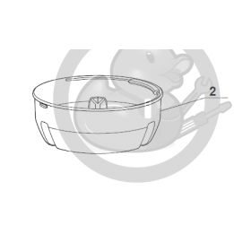 Panier vapeur robot cook expert MAGIMIX 501951