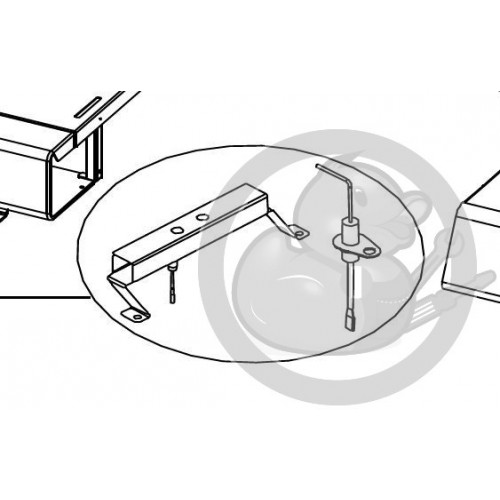 Electrode bruleur barbecue 4 séries RBS CAMPINGAZ 5010002473