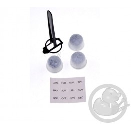 KIT 3 FILTRES ANTI-CHLORE CAFETIERE ELECTROLUX 9001664482