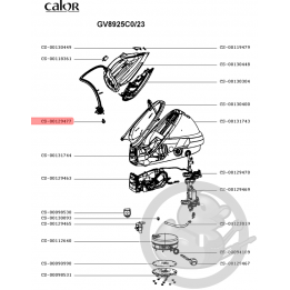 Connecteur centrale vapeur Calor CS-00129477