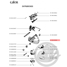 Boitier centrale vapeur Calor CS-00130508