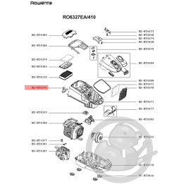 Guide cordon blanc aspirateur Rowenta RS-RT4376