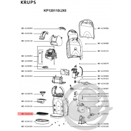 Grille cafetière dolce gusto Krups MS-624116