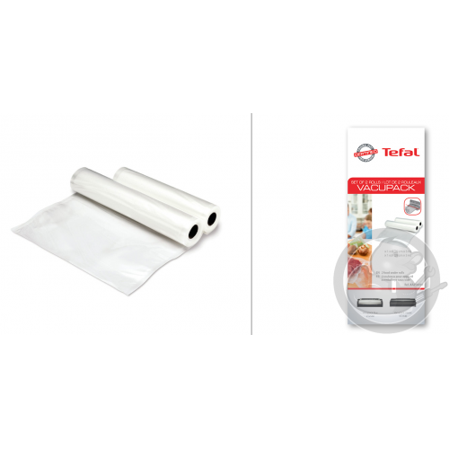 Lot de 2 rouleaux vacupack Tefal XA256010