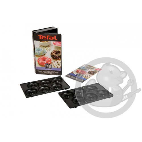 Coffret 2 plaques beignets + 1 livre de recettes Tefal XA801112