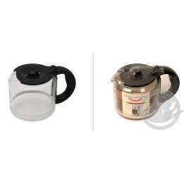 Verseuve verre grise cafetière Rowenta ZK900110