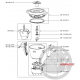 Guide contact x2 résistances robot Companion Moulinex MS-0A19025