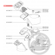 Cadran + clavier + support robot Companion Moulinex MS-0A19010