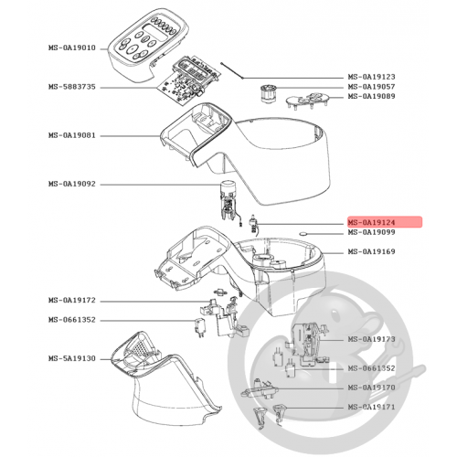 Sonde.ctn robot Companion Moulinex MS-0A19124