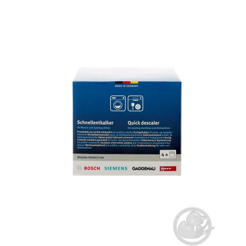 Détartrant pour lave-linge et lave-vaisselle pack eco 3+1 gratuit Bosch 00311922