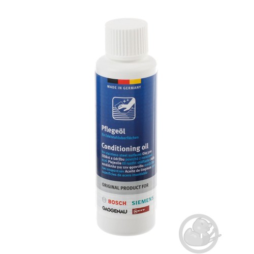 Huile nettoyante pour surfaces en acier inoxydable Bosch 00311945