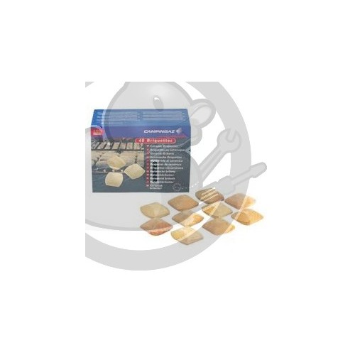 ACCESSOIRE BRIQUETTES (40 PCS), CAMPINGAZ 63445