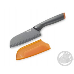 Couteau orange santoku 12 cm Fresh Kitchen Tefal K1220114