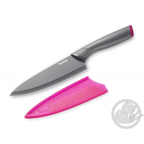 Couteau chef 15 cm rouge Fresh Kitchen Tefal K1220314