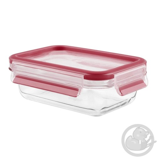 Masterseal Fresh boite rectangle en verre 1.3L rouge Tefal K3010412