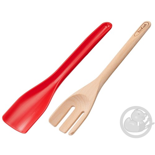 Ingenio couverts à salade en bois Tefal K2305714