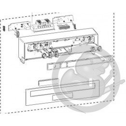 Tableau bord IX + module lave vaisselle Whirlpool C00275642