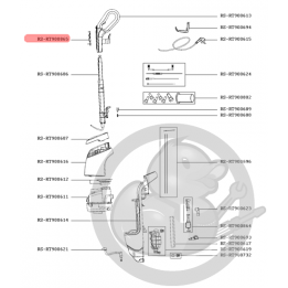 Carte électronique nettoyeur vapeur clean&steam Rowenta RS-RT900865