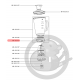 Embase grise blender blendforce Moulinex MS-651661