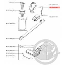 Alimentation aspirateur X-pert Rowenta RS-2230001451