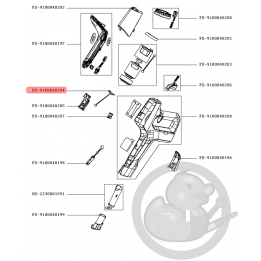 Carte électronique + faisceau aspirateur X-pert Rowenta FS-9100040204