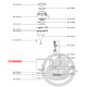 Bol + résistance + thermostat Blender Easy Soup Moulinex MS-650732