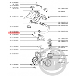 Carte électronique aspirateur Rowenta RS-2230000389