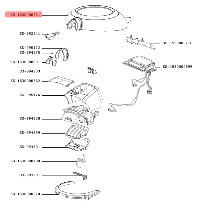 Couvercle transparent pour friteuse Actifry SEB Couvercle transparent pour friteuse Actifry SEB