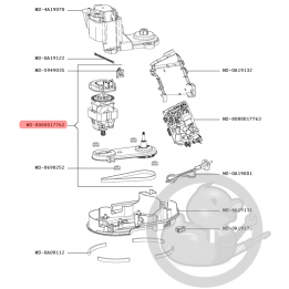 Moteur complet robot companion Moulinex MS-8080017762