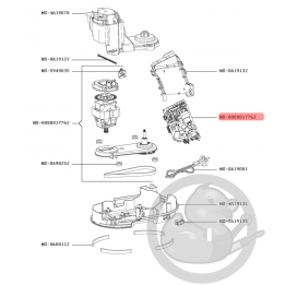 Carte électronique puissance robot companion Moulinex MS-8080017763