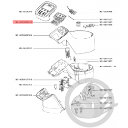 Carte électronique + afficheur robot companion Moulinex MS-8030000295