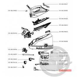 Cordon alimentation générateur vapeur Calor CS-00134537