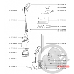 Chaudière complète nettoyeur vapeur clean & steam Rowenta RS-RT900619