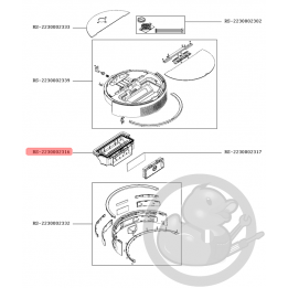 Bac aspirateur explorer Rowenta RS-2230002316