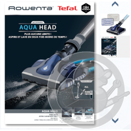 Brosse aqua head aspirateur XForce Rowenta ZR009600