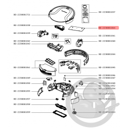 Carte électronique aspirateur Rowenta RS-2230001064