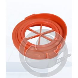 Couvercle bac orange nettoyeur vapeur clean & steam Rowenta RS-2230001560