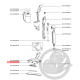 Brossette nettoyeur vapeur clean & steam Rowenta RS-RT900601