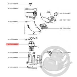 Moteur blender soup&co Moulinex SS-1530000865