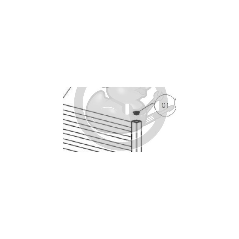 Sèche-serviettes Riva 4 étroit gris ardoise 0500W (471594)