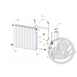 Carte de puissance U0674160 radiateur Atlantic Thermor 088950