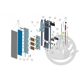 Faisceau commande digitale radiateur Atlantic Thermor 083647