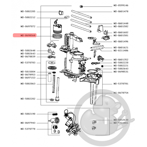 Joint machine expresso Krups MS-0698568