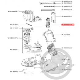 Carte électronique alimentation robot companion Moulinex MS-8030001430