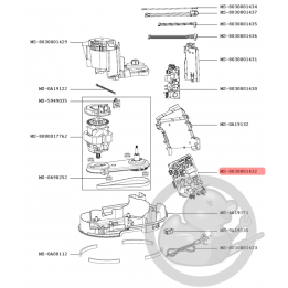 Carte électronique puissance robot companion Moulinex MS-8030001432