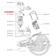 Faisceau fil *3 robot companion Moulinex MS-0A19122