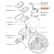 Carte électronique robot companion Moulinex MS-8030001421