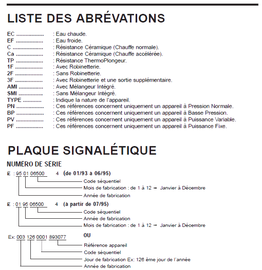 plaque signalétique mts